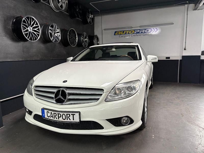 Weiß Gebraucht 2008 Mercedes CL500 AMG Coupé | 22.290 € (Fairer Preis) - Bild 1/4
