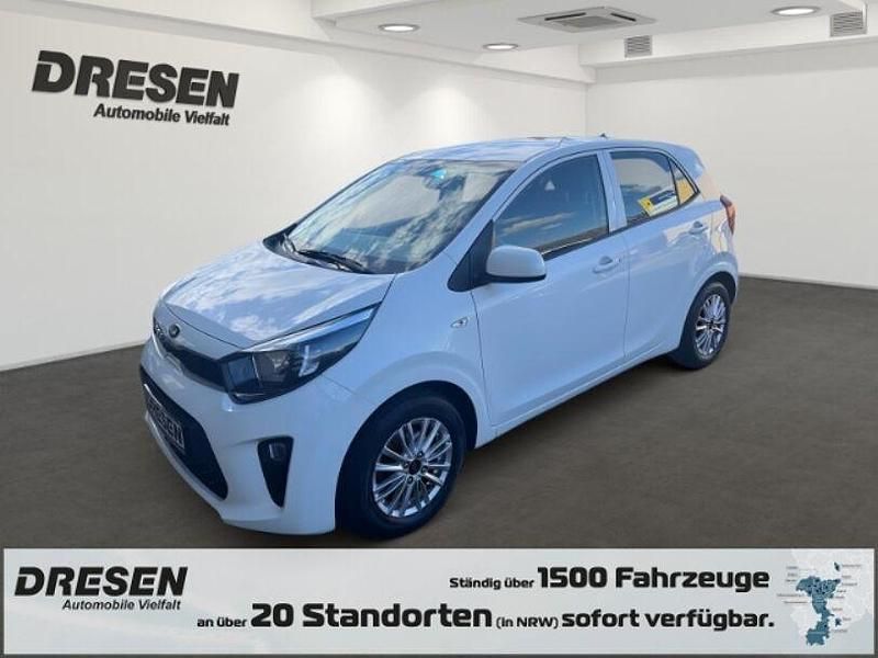 Schneeweiss Gebraucht 2019 Kia Picanto DREAM-TEAM Edition Kleinwagen | 9.280 € (Fairer Preis) - Bild 1/4