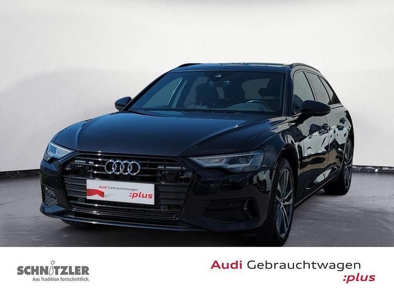 Firmamentblau metallic Gebraucht 2021 Audi A6 Ambiente Kombi | 36.480 € (Superpreis) - Bild 1/4