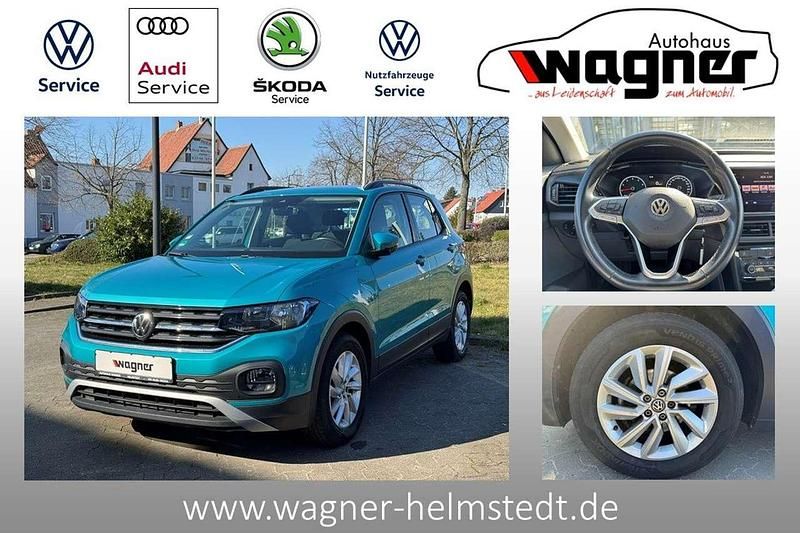 Makenatürkis metallic Gebraucht 2019 VW T-Cross Life SUV | 15.490 € (Fairer Preis) - Bild 1/4