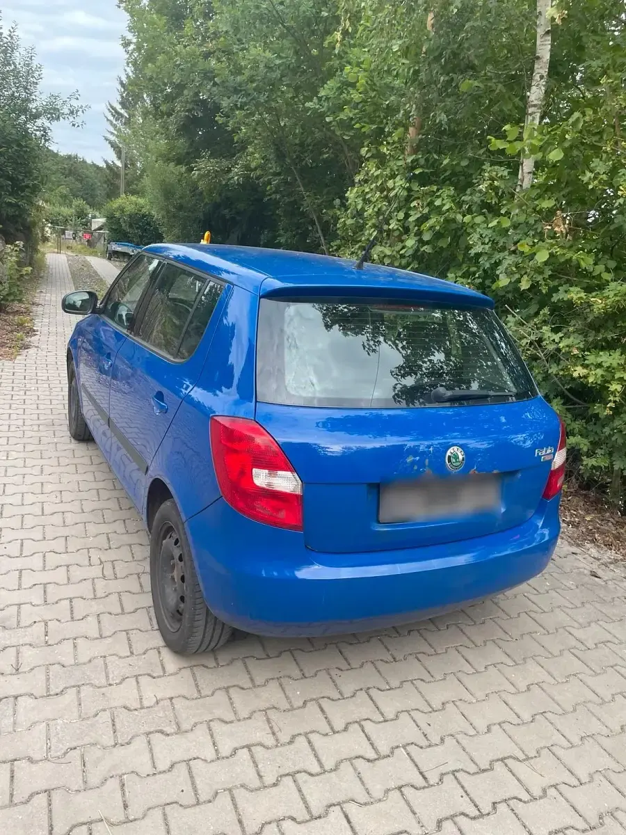 Gebraucht Skoda Fabia 105 PS (77 kW) 2009 Blau Kleinwagen