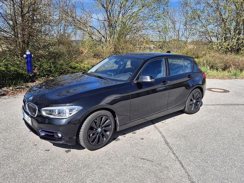 Schwarz Gebraucht 2016 BMW 120 Advantage Kleinwagen | 14.700 € (Etwas zu teuer) - Bild 1/4