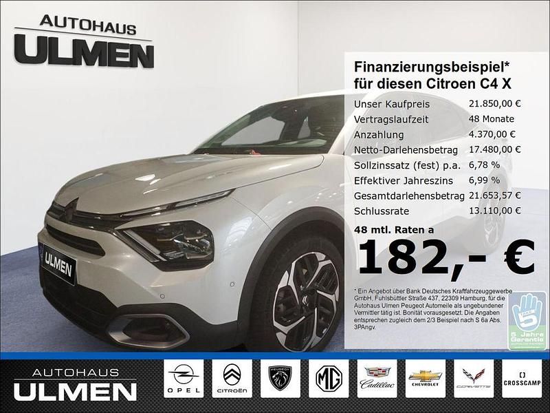 Weiss Gebraucht 2023 Citroën C4 X PureTech SUV | 21.850 € (Fairer Preis) - Bild 1/4