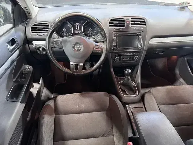 Gebraucht VW Golf VI Highline 140 PS (102 kW) 2012 Schwarz Kombi