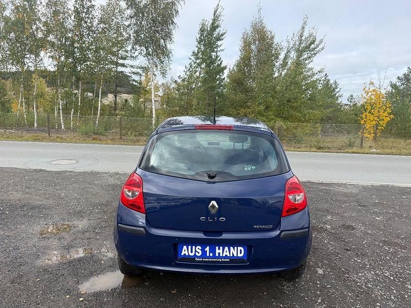 Gebraucht Renault Clio III Authentique 65 PS (47 kW) 2007 Blau Kleinwagen