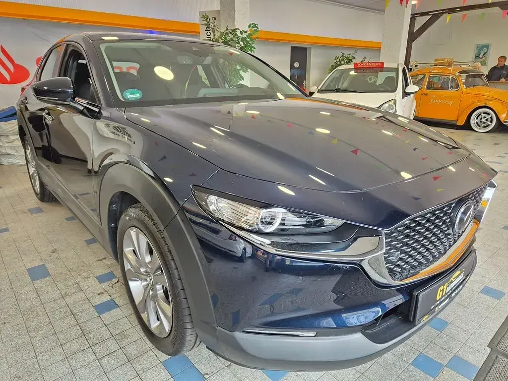 Gebraucht Mazda CX-30 Selection 122 PS (89 kW) 2021 Blau SUV