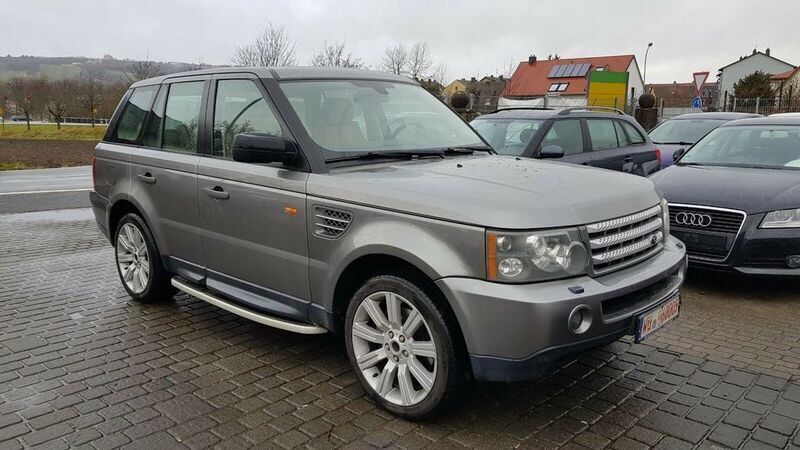 Grau metallic Gebraucht 2008 Land Rover Range Rover Sport HSE SUV | 12.900 € (Fairer Preis) - Bild 1/4