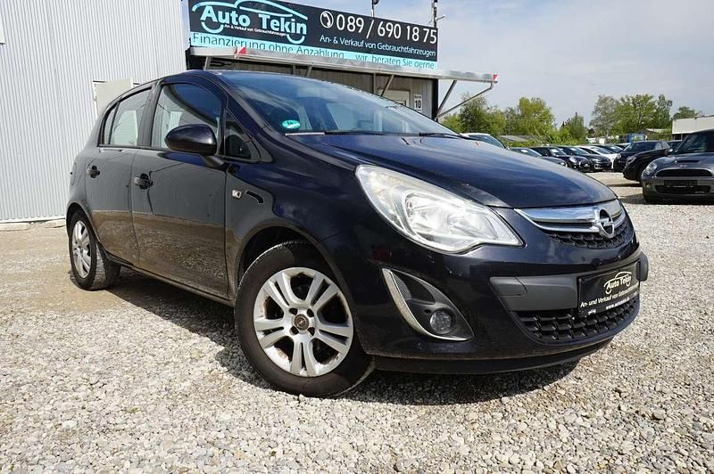 Gebraucht Opel Corsa Satellite 86 PS (63 kW) 2011 Schwarz Kleinwagen
