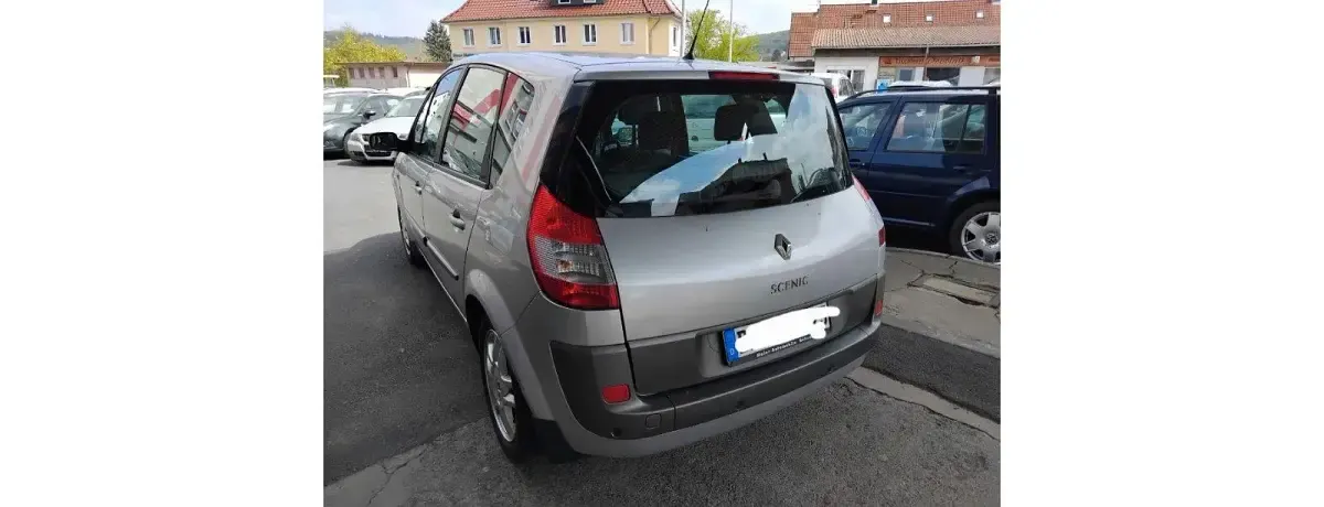Używany Renault Scénic II 112 KM (82 kW) 2006 Srebrny Minivan
