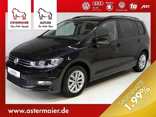 Schwarz metallic Gebraucht 2016 VW Touran Comfortline Van / Kleinbus | 27.440 € (Etwas zu teuer) - Bild 1/4