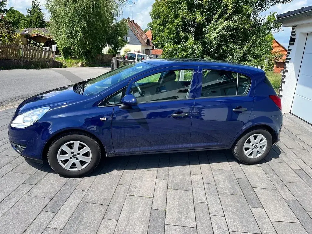 Gebraucht Opel Corsa Selection 60 PS (44 kW) 2009 Blau Kleinwagen