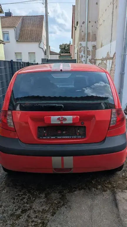 Gebraucht Hyundai Getz 88 PS (64 kW) 2008 Rot Kleinwagen