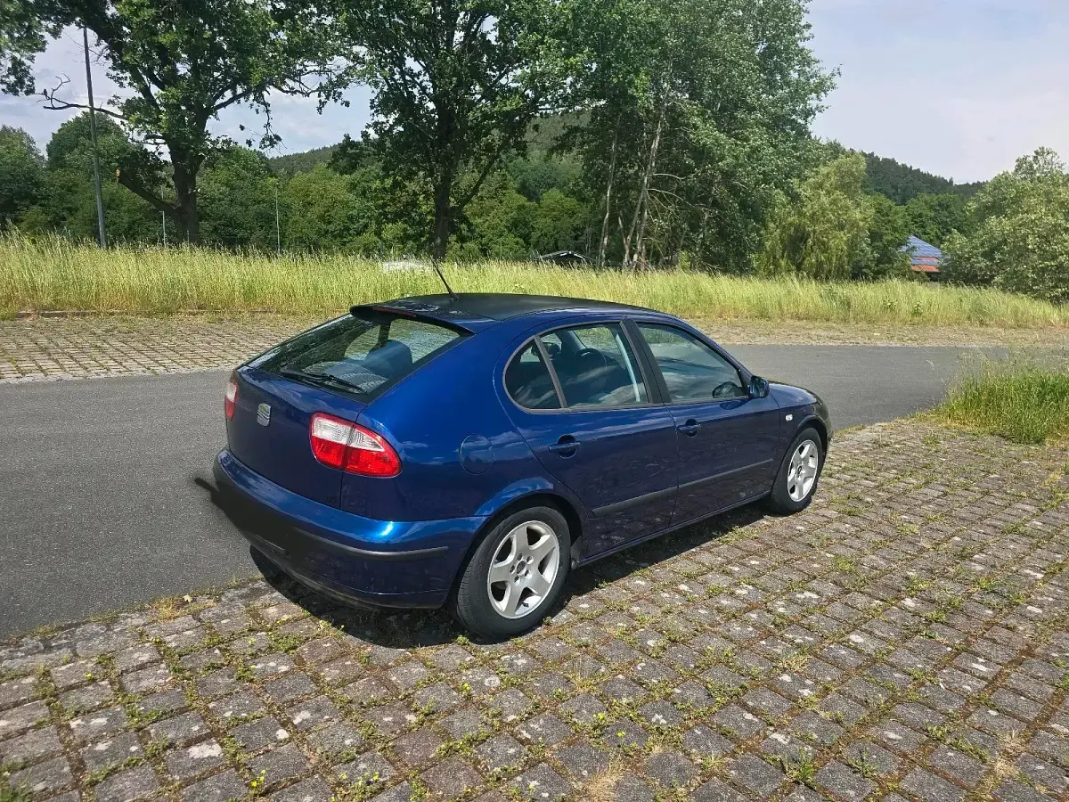 Gebraucht Seat Leon 105 PS (77 kW) 2002 Blau Kleinwagen