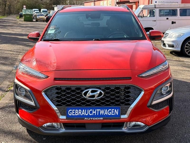 Gebraucht Hyundai Kona 177 PS (130 kW) 2017 Orange SUV