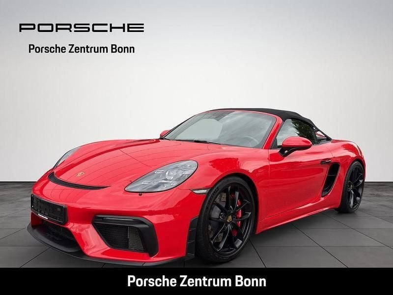 Rot Gebraucht 2021 Porsche 718 Spyder Cabrio | 104.718 € - Bild 1/4