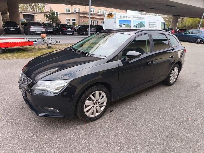 Gebraucht Seat Leon ST Reference 90 PS (66 kW) 2014 Schwarz Kombi