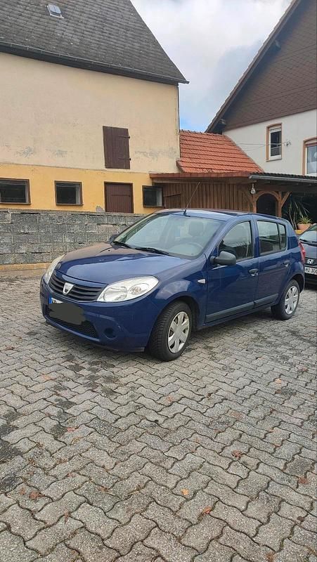 Blau Gebraucht 2008 Dacia Sandero Kleinwagen | 1.050 € - Bild 1/4