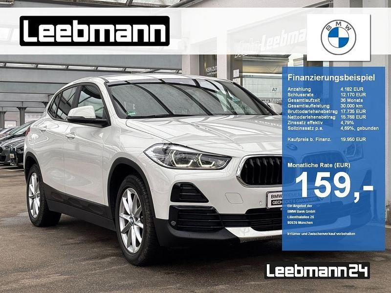 Alpinweiß uni Gebraucht 2021 BMW X2 Sport Line SUV | 19.950 € (Fairer Preis) - Bild 1/4