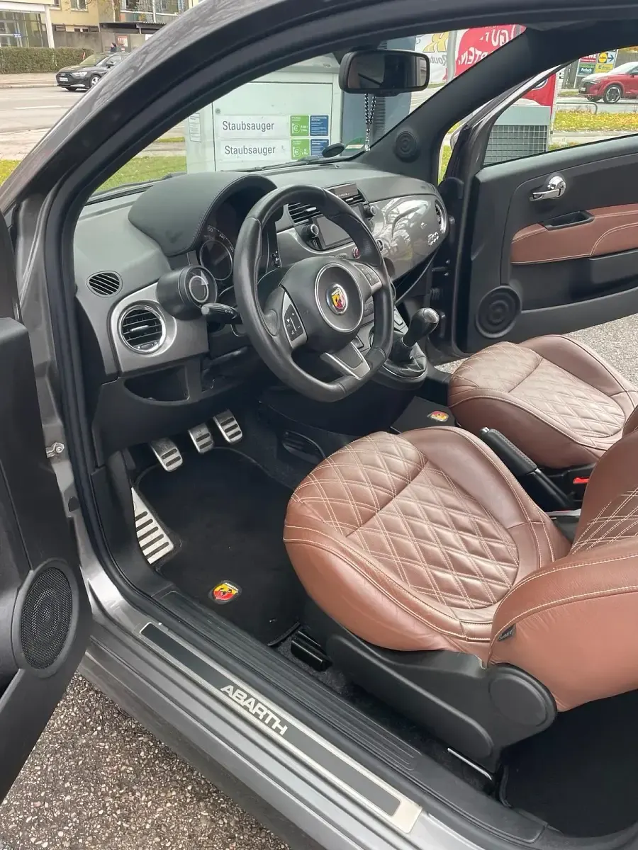 Usata Abarth 500 135 CV (99 kW) 2014 Grigio Utilitaria
