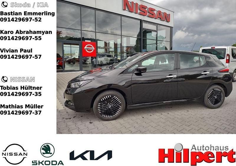 Black (metallic) Gebraucht 2022 Nissan Leaf Acenta Kleinwagen | 16.900 € (Guter Preis) - Bild 1/4