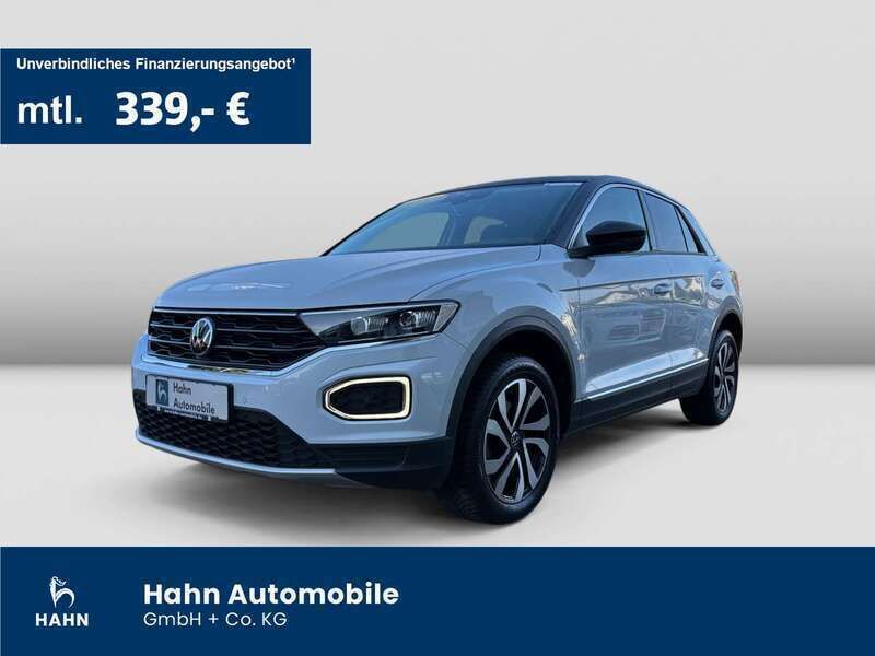 White silver metallic Gebraucht 2021 VW T-Roc Active SUV | 24.930 € (Guter Preis) - Bild 1/3