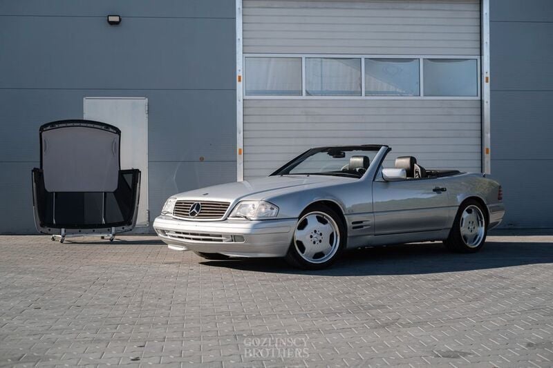 Gebraucht Mercedes SL320 231 PS (169 kW) 1997 Silber Cabrio