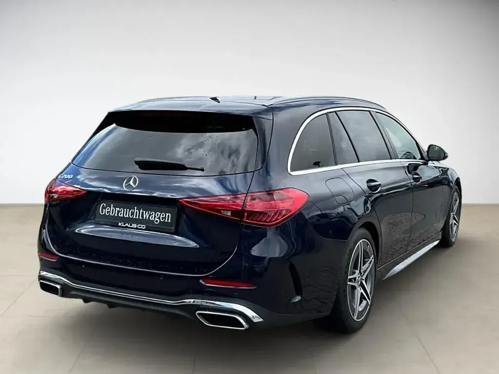 Gebraucht Mercedes C200 AMG 204 PS (150 kW) 2022 Blau Kombi
