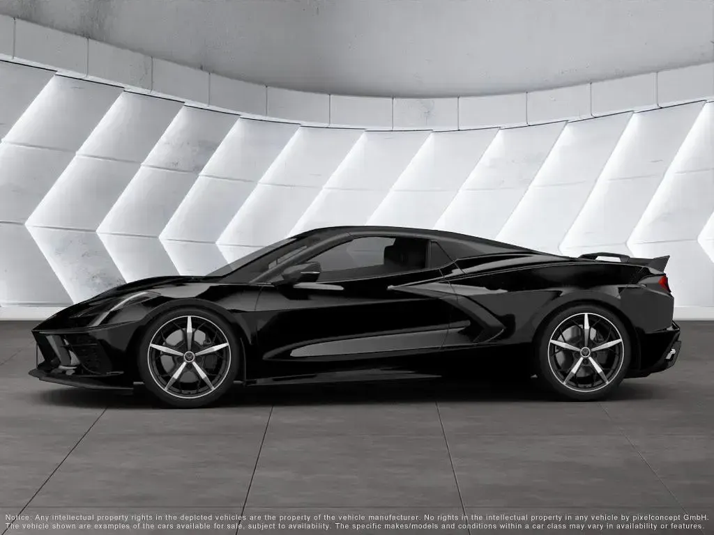Nowe Corvette C8 482 KM (354 kW) 2026 Czarny Kabriolet