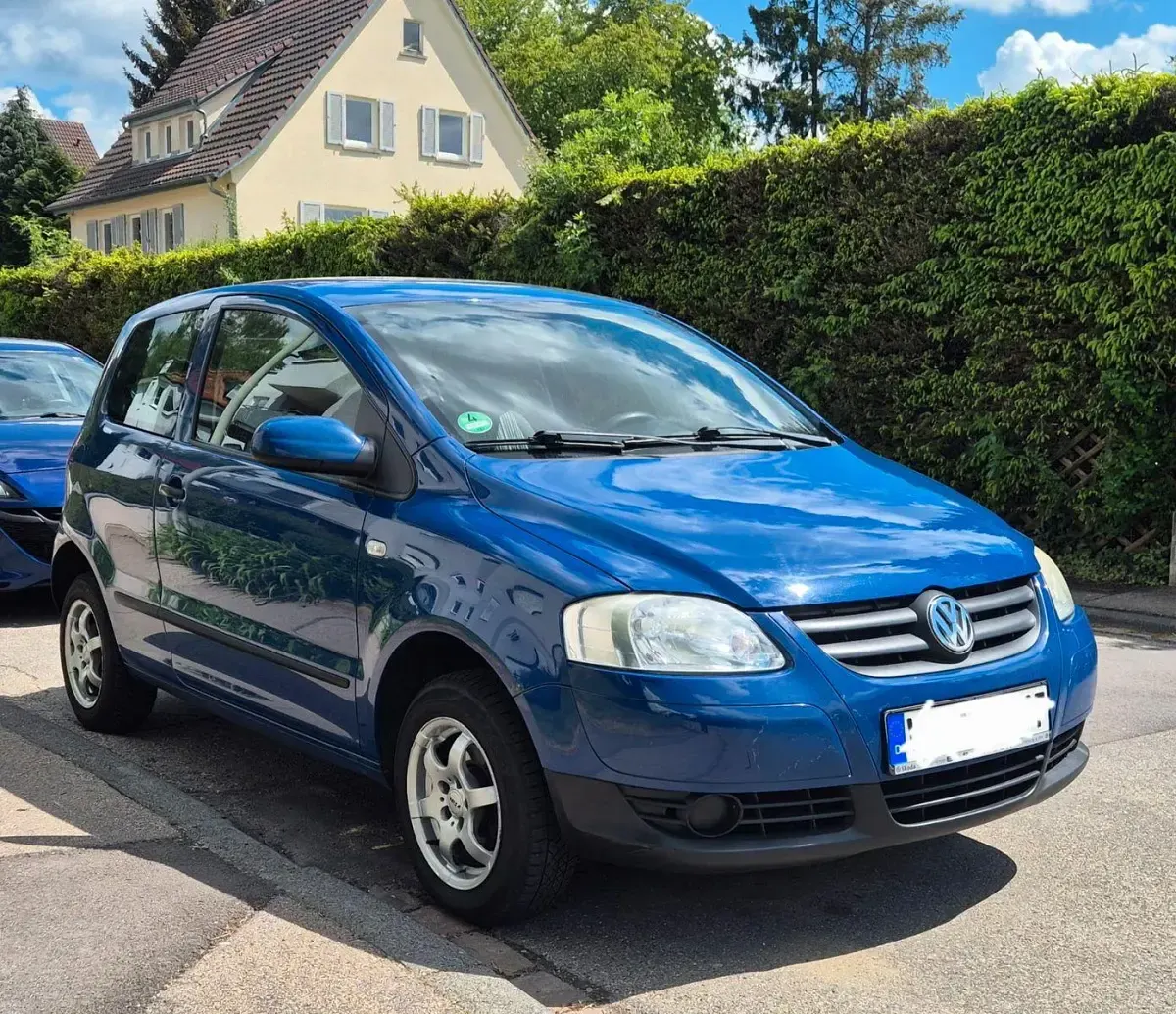 Gebraucht VW Fox 55 PS (40 kW) 2006 Blau Kleinwagen