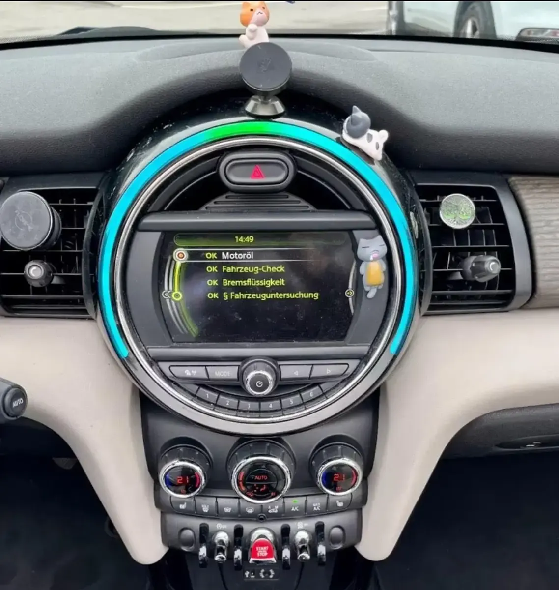 Gebraucht Mini Cooper D Cabriolet 112 PS (82 kW) 2016 Blau Cabrio