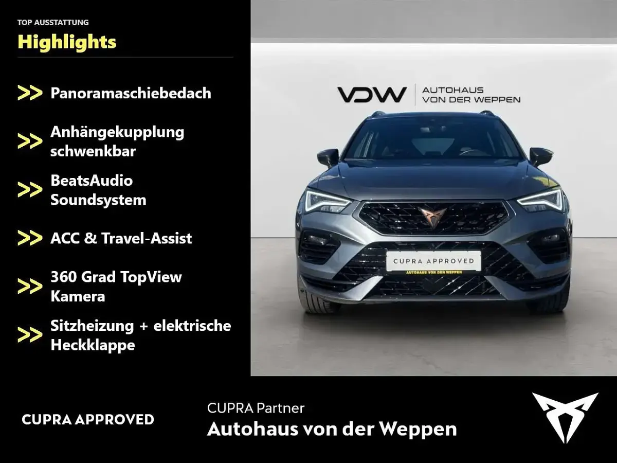 Gebraucht Cupra Ateca VZ 300 PS (220 kW) 2023 Grau SUV