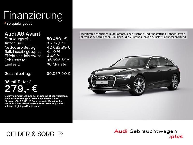 Gebraucht Audi A6 Advanced Plus 286 PS (210 kW) 2025 Mythosschwarz metallic Kombi