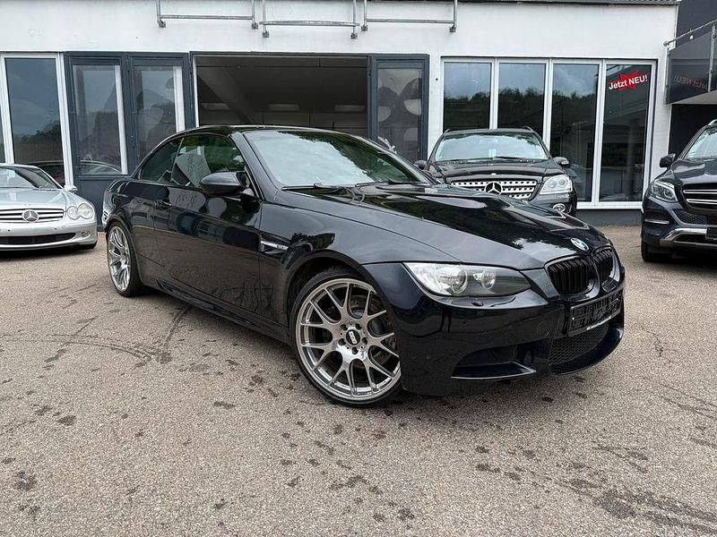 Schwarz Gebraucht 2008 BMW M3 Cabriolet Basis Cabrio | 32.950 € (Superpreis) - Bild 1/4