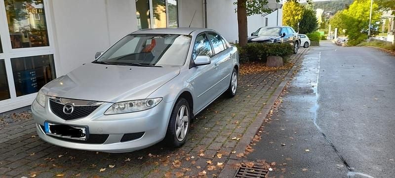 Grau Gebraucht 2004 Mazda 6 Limousine | 590 € (Superpreis) - Bild 1/4