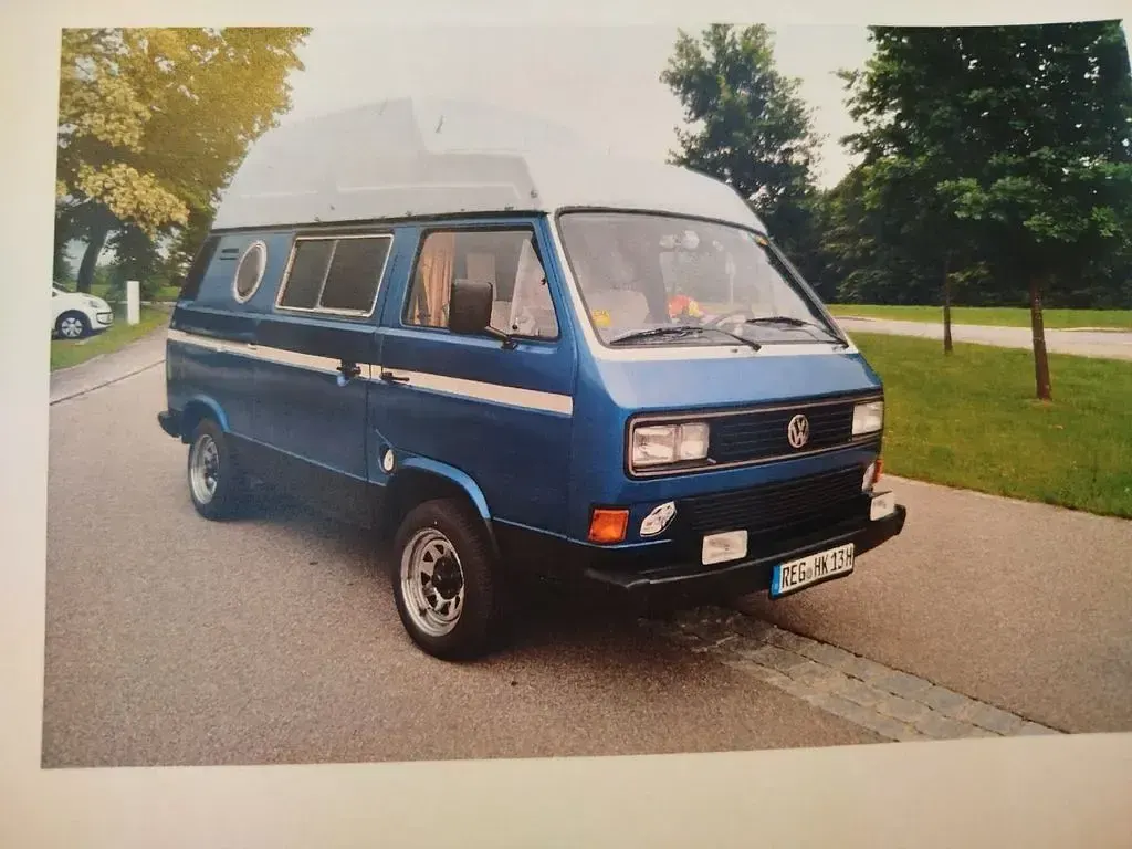 Brugt VW T3 69 HK (50 kW) 1987 Blå Van