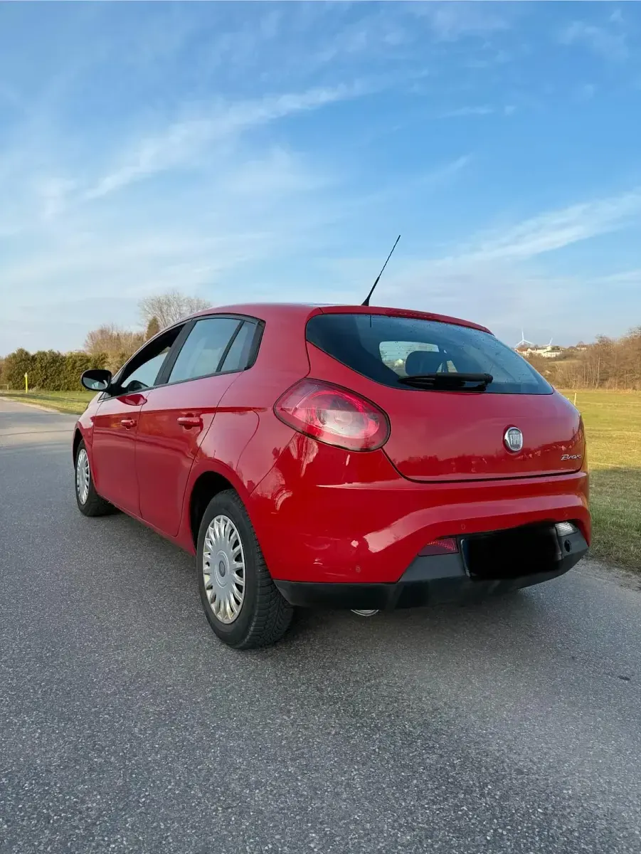 Gebraucht Fiat Bravo Active 120 PS (88 kW) 2010 Rot Kleinwagen