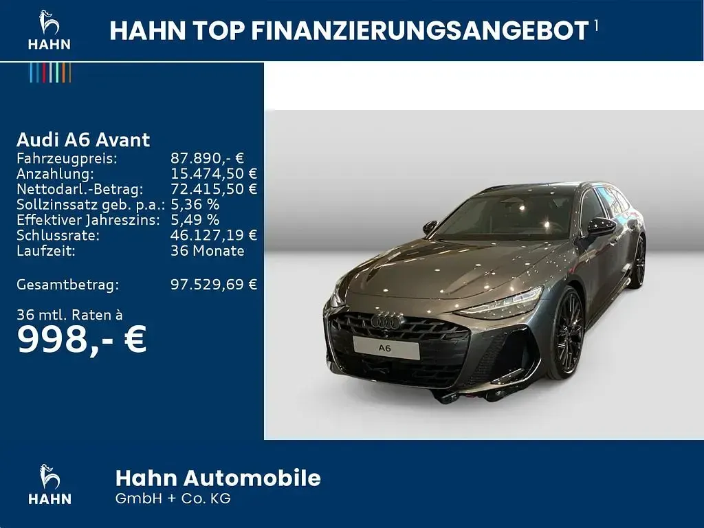 Gebraucht Audi A6 Ambiente 299 PS (219 kW) 2026 Grau Kombi