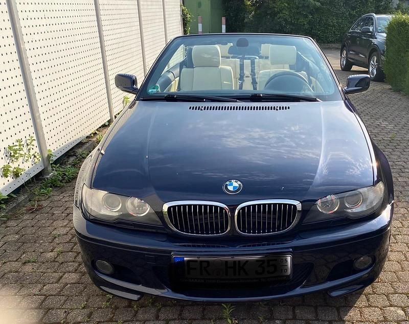 Blau Gebraucht 2003 BMW 325 Cabriolet M Sport Cabrio | 9.500 € (Fairer Preis) - Bild 1/4
