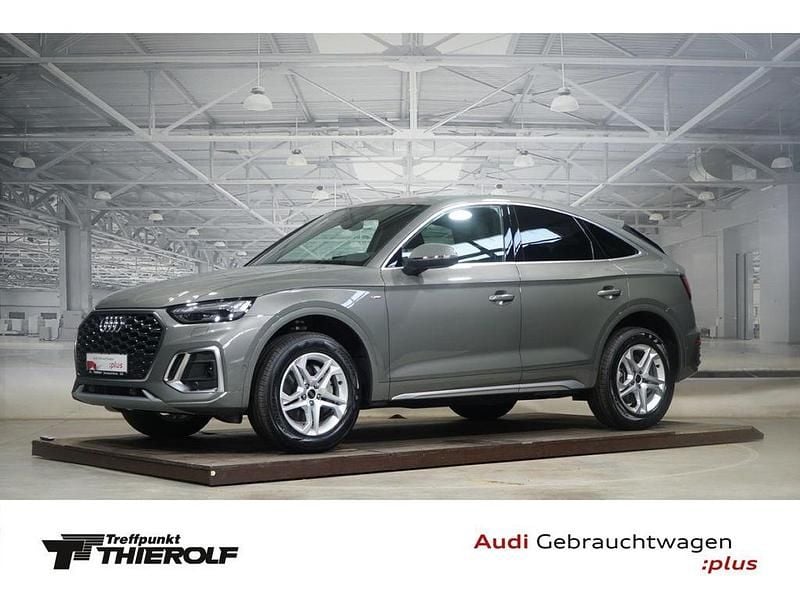 Chronosgrau metallic Gebraucht 2025 Audi Q5 Sportback Business SUV | 51.880 € (Superpreis) - Bild 1/4