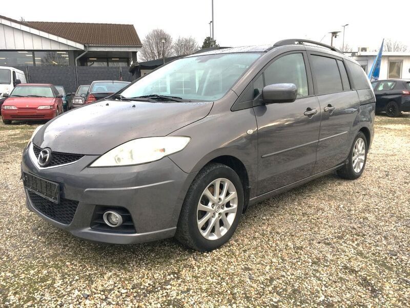 Grau Gebraucht 2009 Mazda 5 Active Van / Kleinbus | 2.299 € (Fairer Preis) - Bild 1/4