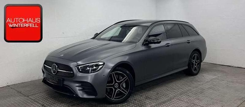 Selenitgrau magno Gebraucht 2022 Mercedes E300 AMG Kombi | 37.699 € (Guter Preis) - Bild 1/4