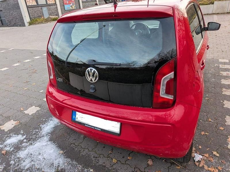 Gebraucht VW up! move up! 60 PS (44 kW) 2012 Rot Kleinwagen