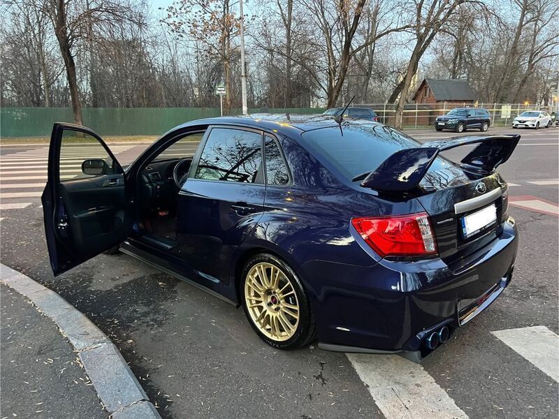 Blau Gebraucht 2012 Subaru WRX STI Active Limousine | 23.000 € (Fairer Preis) - Bild 1/4
