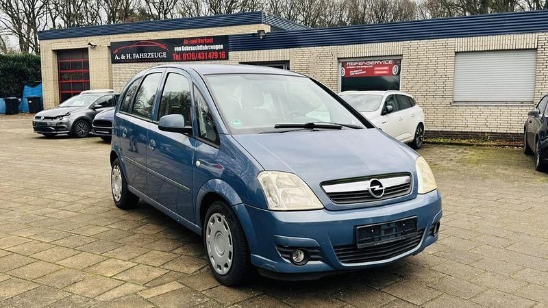 Blau Gebraucht 2008 Opel Meriva Edition Van / Kleinbus | 999 € (Superpreis) - Bild 1/4