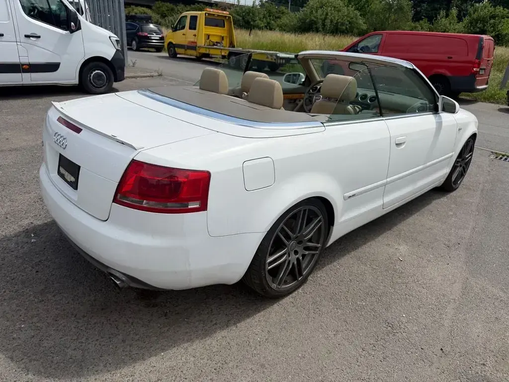 Gebraucht Audi A4 Cabriolet Sport 200 PS (147 kW) 2007 Weiß Cabrio