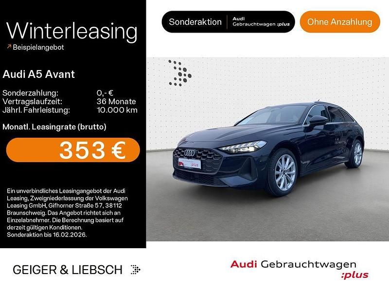 Firmamentblau metallic Gebraucht 2025 Audi A5 Sport Kombi | 46.999 € (Superpreis) - Bild 1/4