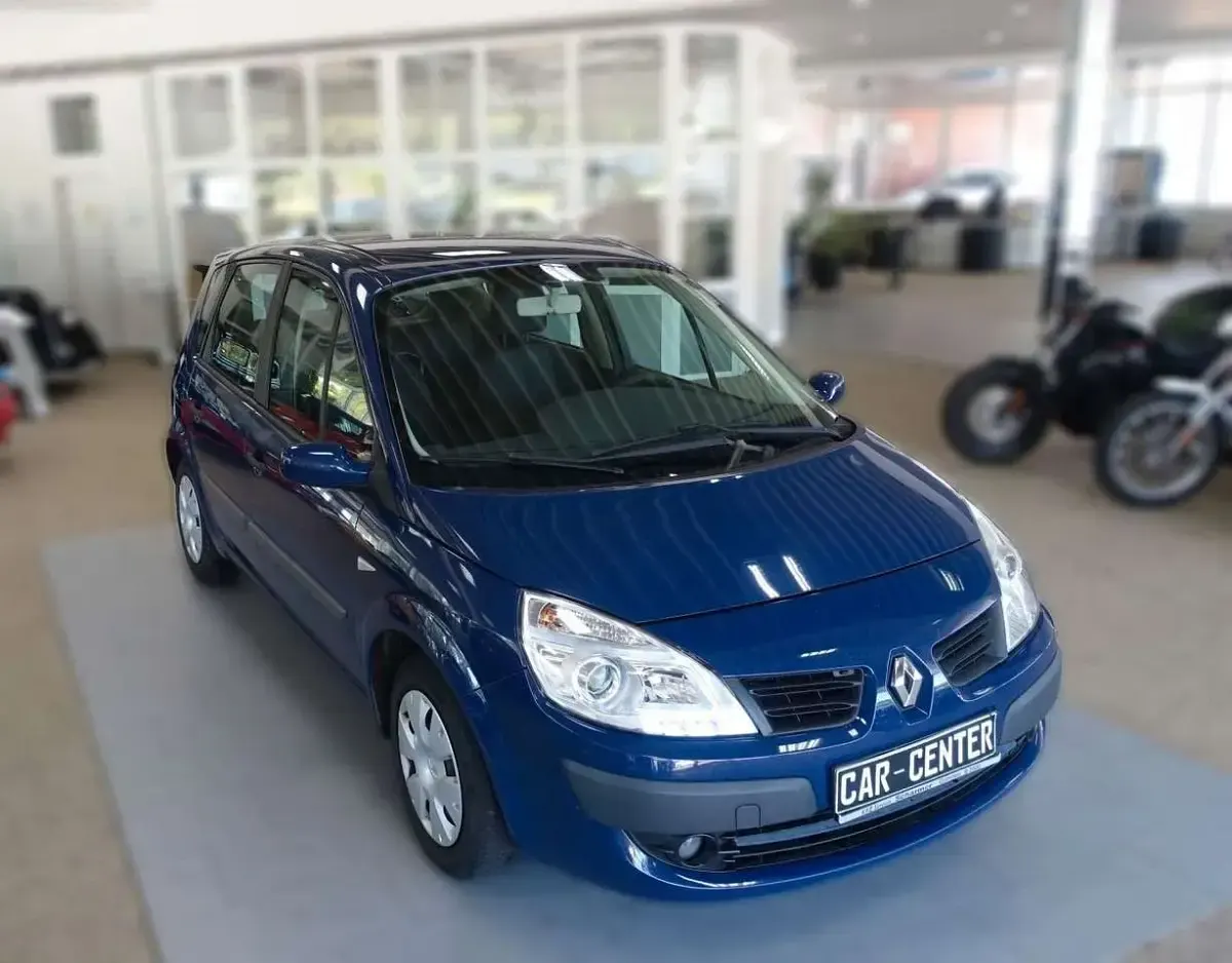 Gebraucht Renault Scénic II Authentique 98 PS (72 kW) 2007 Blue roy Van / Kleinbus
