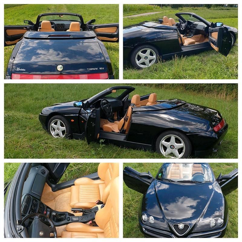 Gebraucht Alfa Romeo Spider 155 PS (114 kW) 1997 Schwarz Cabrio