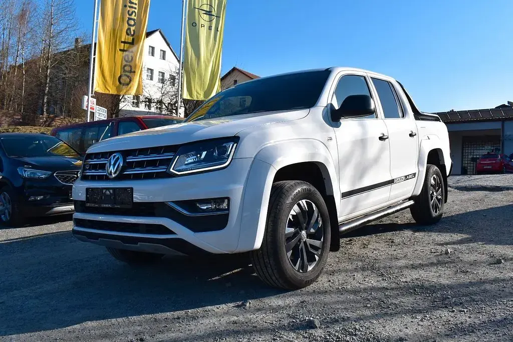 Occasion VW Amarok Dark Label 204 ch (150 kW) 2019 Blanc Pick-up