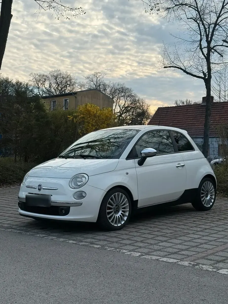 Gebraucht Fiat 500 Sport 100 PS (73 kW) 2008 Weiß Kleinwagen